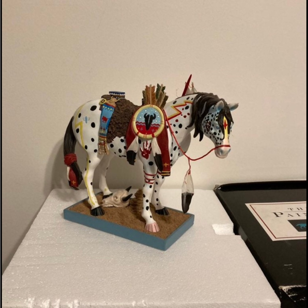 War Pony - The Trail of Painted Ponies 2003 Figurine #1477